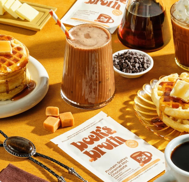 Beck's Broth 37 G - Protein Salted Caramel Hot Chocolate