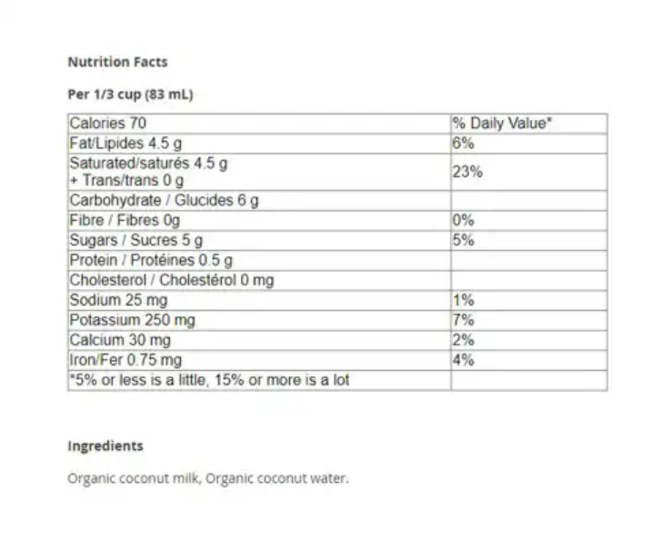 Coco Soul Organic Coconut Milk (1.25L)