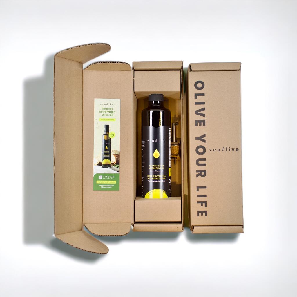 Zenolive Organic Extra Virgin Olive Oil - Gold Medal Winner