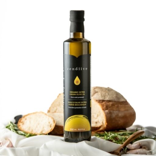 Zenolive Organic Extra Virgin Olive Oil - 500ml bottle from Tunisia