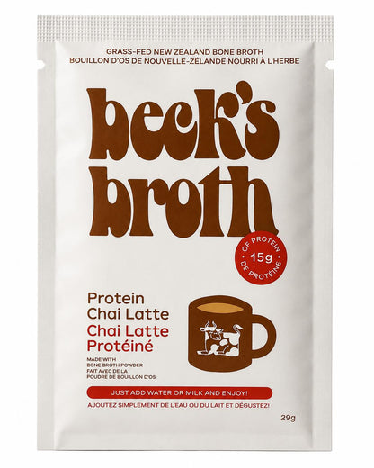 Beck's Broth 29 G - Protein Chai Latte
