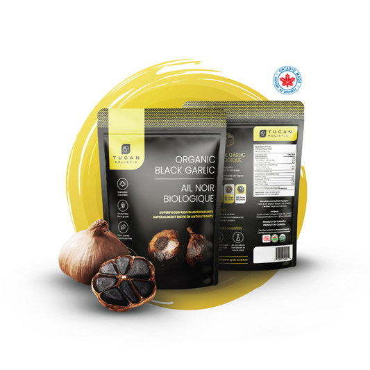 Organic Black Garlic Whole Bulbs - Vacuum-Sealed (75 g)