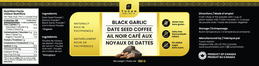Black Garlic Date Seed Coffee - 150 G