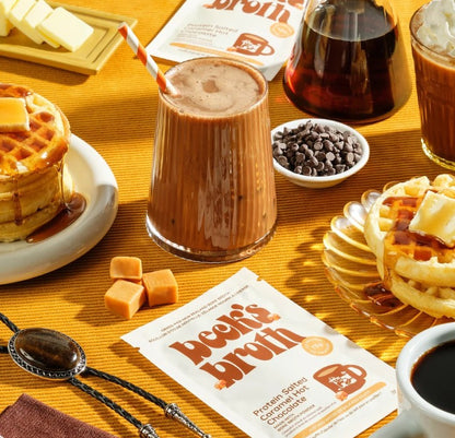Beck's Broth 37 G - Protein Salted Caramel Hot Chocolate