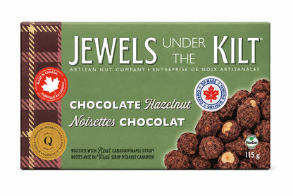Jewels Under the Kilt Chocolate Hazelnuts – 115 g