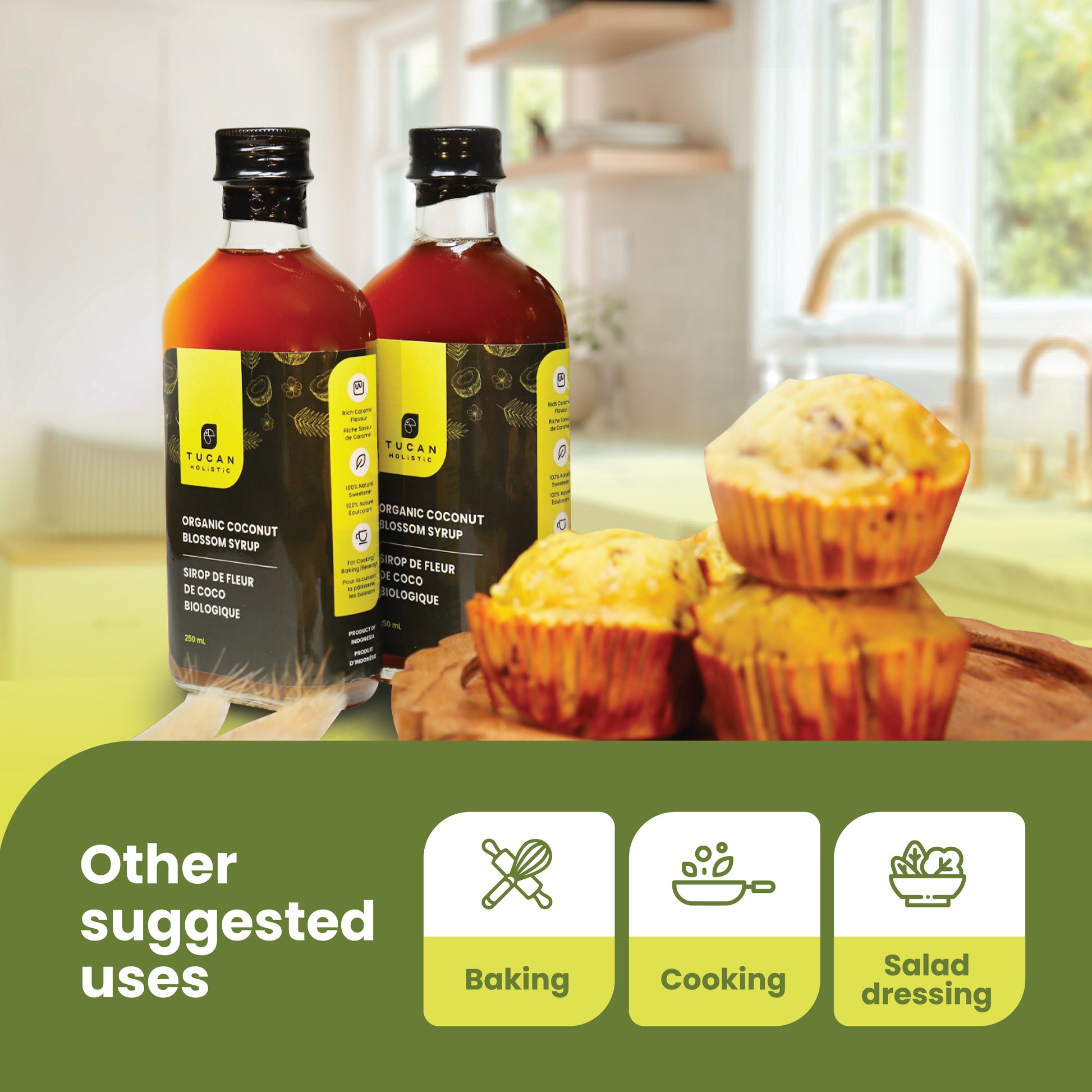 Tucan Holistic coconut syrup product shot

