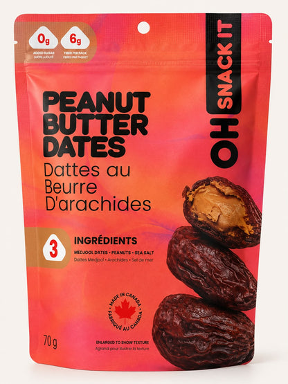 Peanut Butter Stuffed Dates | 70 G