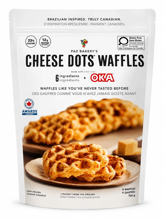 Paz Bakery Cheese Dots Waffles -  720 g