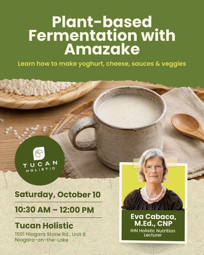 Plant-Based Fermentation Workshop with Amazake | October 10