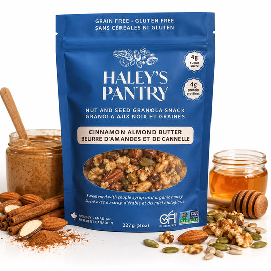 Haley’s Pantry Cinnamon Almond Butter Granola — 227 g