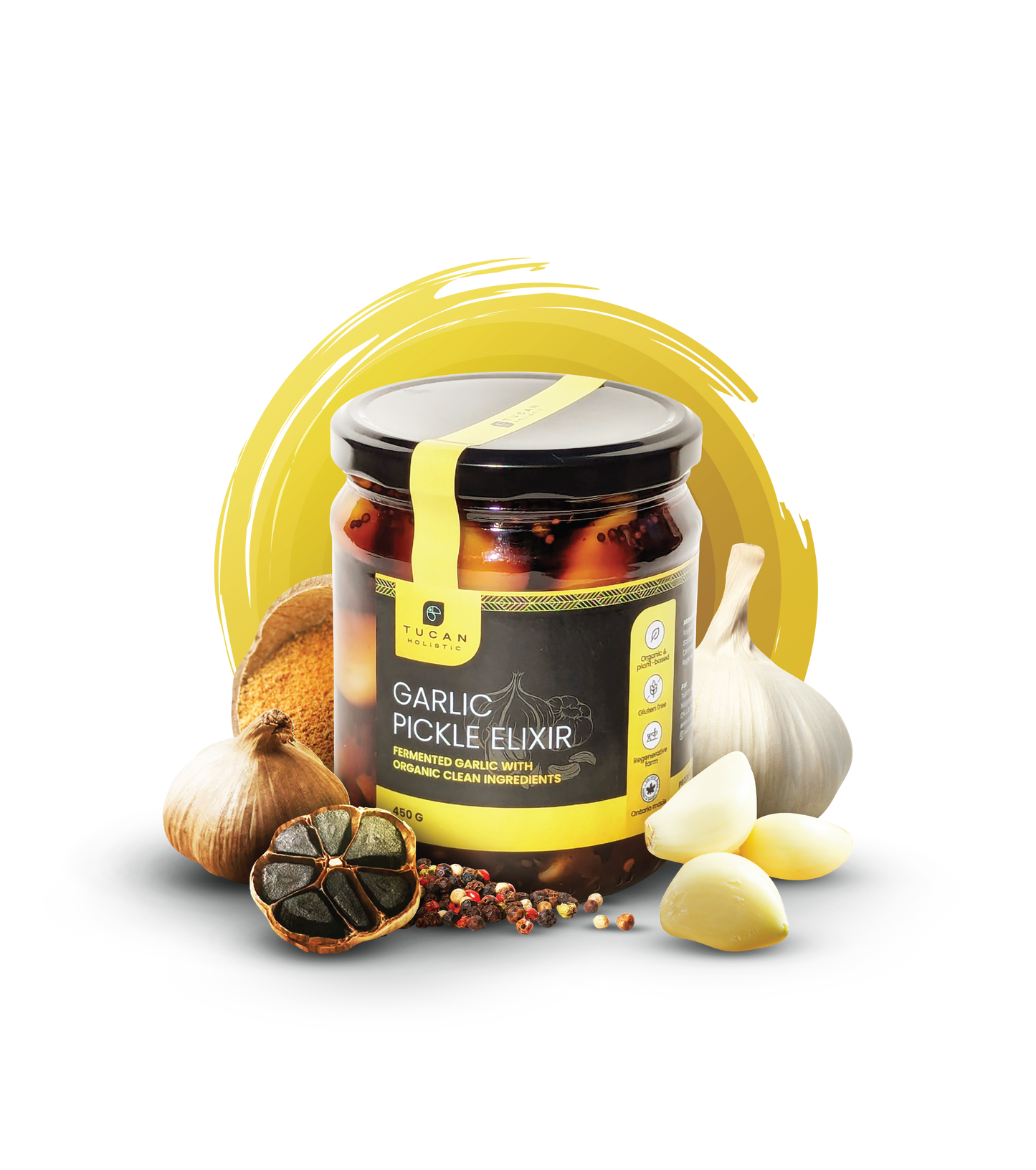 Organic Garlic Pickle Elixir 250G