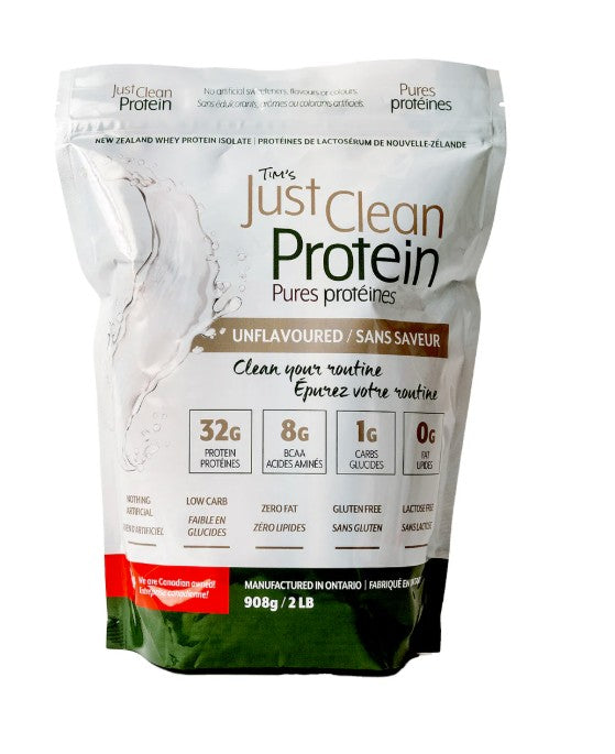 Just Clean Protein – Unflavoured New Zealand Whey Protein Isolate | 908 g