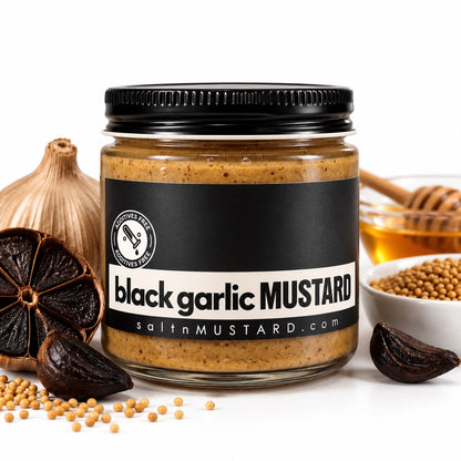 Black Garlic Mustard – 130 g