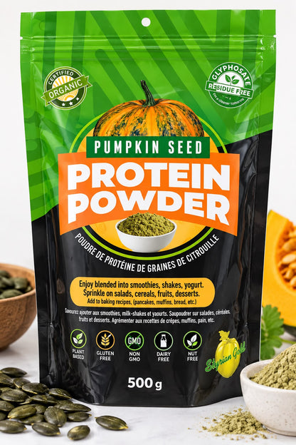 Styrian Gold Organic Pumpkin Seed Protein Powder – 500 g