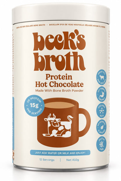 Beck’s Broth Protein Hot Chocolate – 432 g
