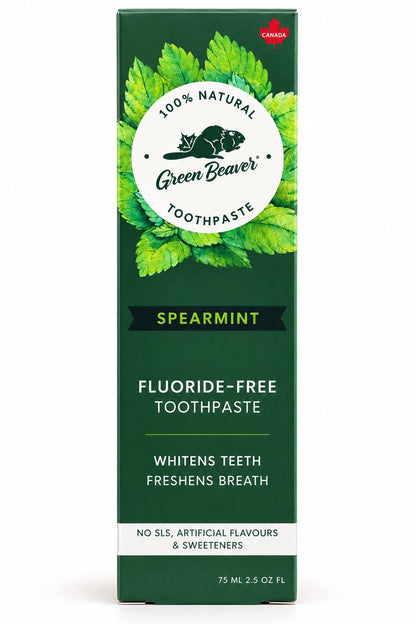 Green Beaver Natural Toothpaste – Spearmint | 75 mL