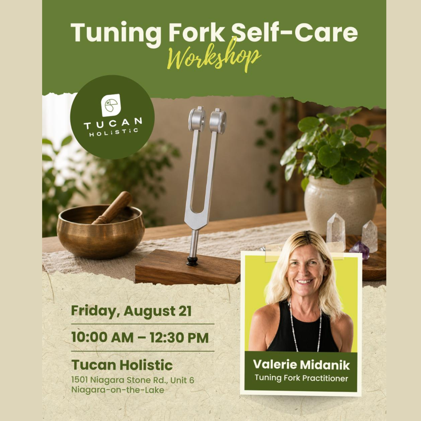Tuning Fork Self-Care Workshop