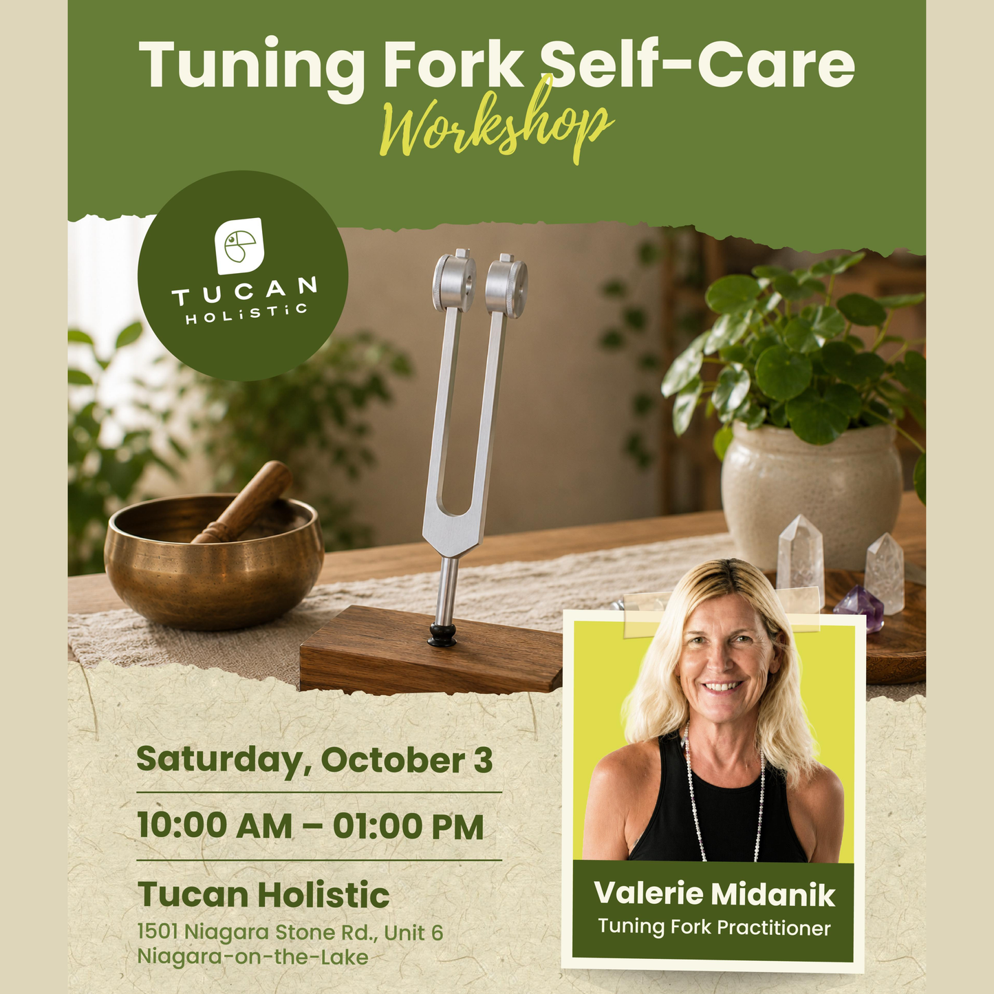 Tuning Fork Self-Care Workshop | October 3
