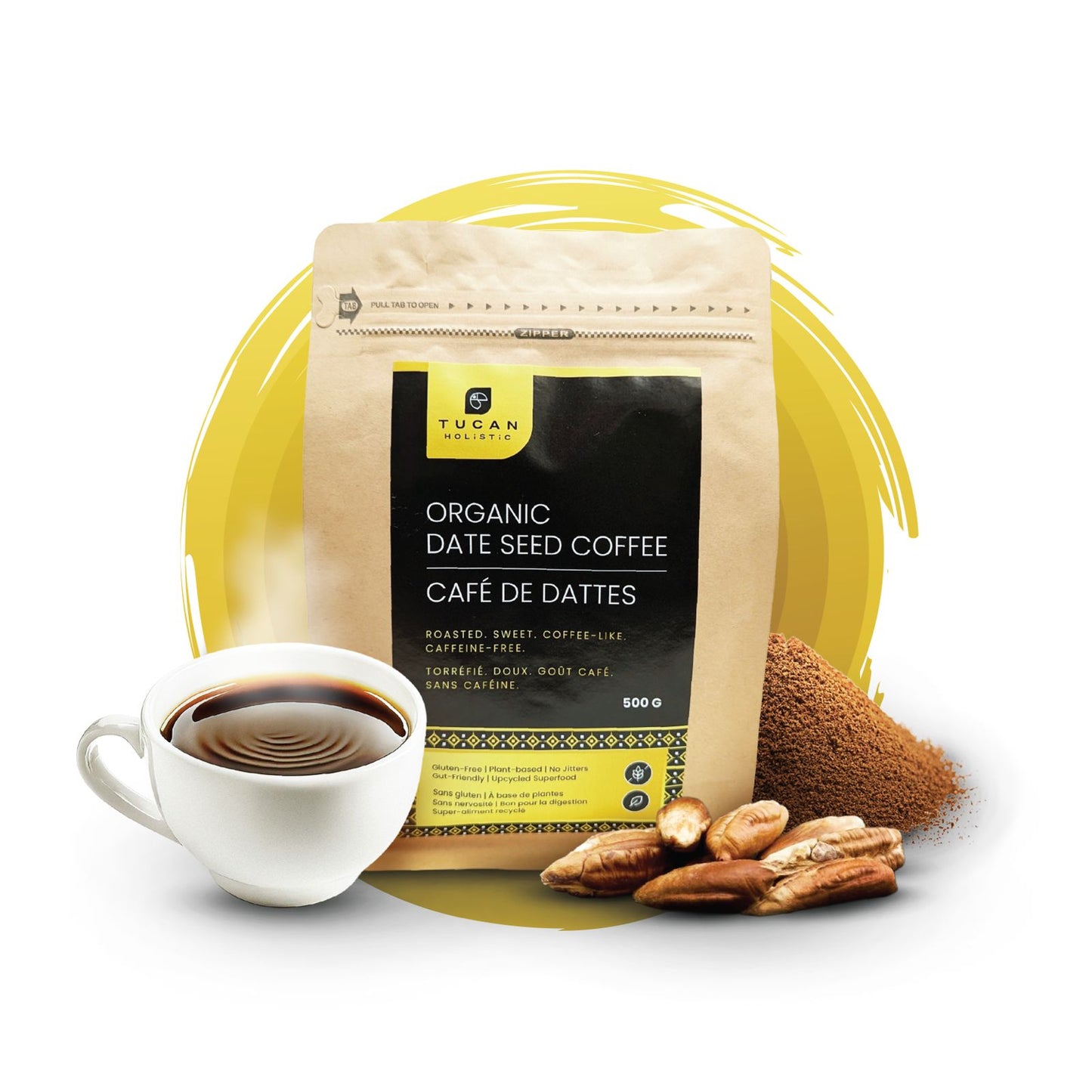 Organic Roasted Date Seed Coffee Alternatives - 500 G - COMING SOON NOV 2025
