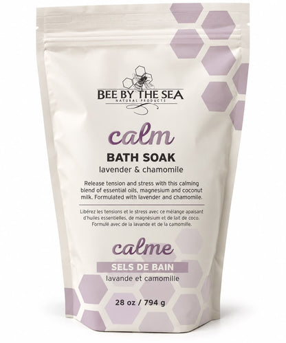 Bee By The Sea Calm Bath Soak – Lavender & Chamomile | 794 g
