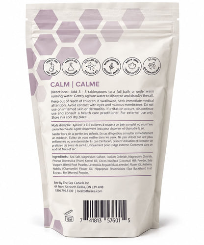 Bee By The Sea Calm Bath Soak – Lavender & Chamomile | 794 g