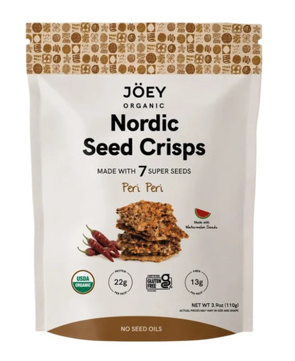 Joey Nordic Peri Peri Seed Crisps - 110 g