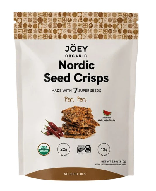 Joey Nordic Peri Peri Seed Crisps - 110 g