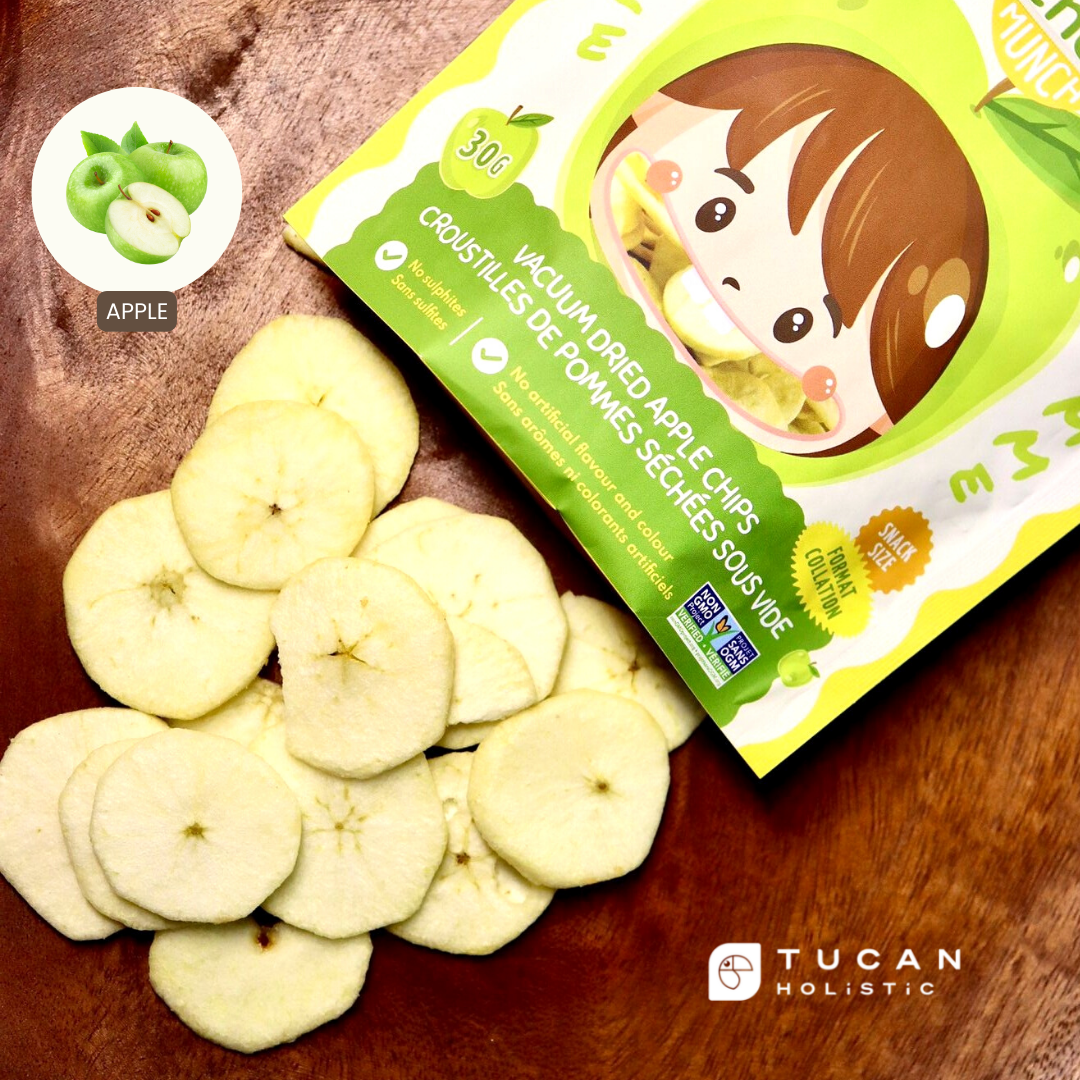 Apple chips - The Greencious Munch | BB:Oct 10, 2023